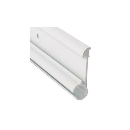 AP PRODUCTS 16 ft. Polar White Aluminum Insert Awning Rail 021-51001-16